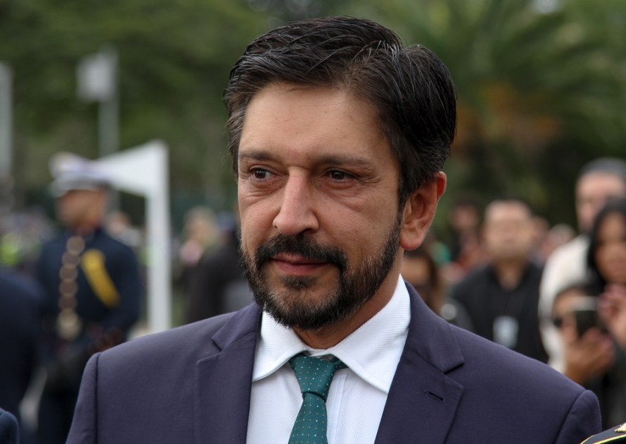 O prefeito de São Paulo, Ricardo Nunes (MDB), participou da cerimônia comemorativa ao 93° aniversário da Revolução Constitucionalista de 1932