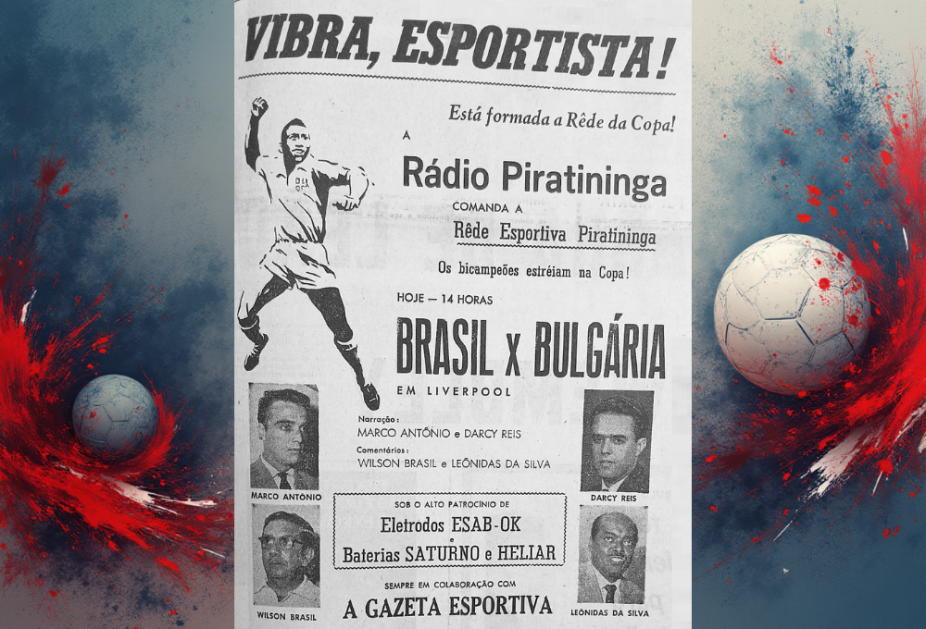 Chamada publicada pelos jornais