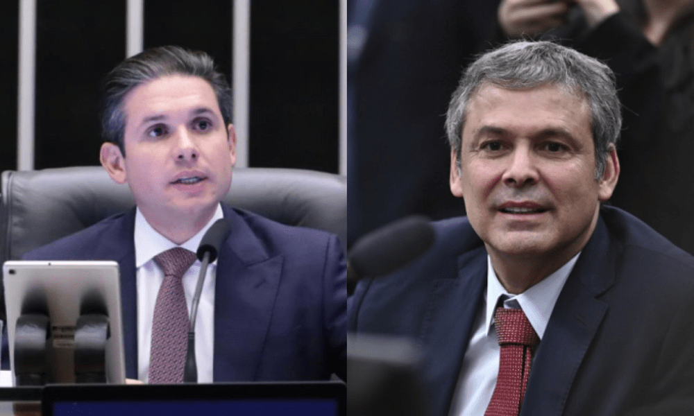 Presidente da Câmara dos Deputados, Hugo Motta, anuncia o rompimento de suas relações políticas com o líder do PT na Casa, deputado Lindbergh Farias