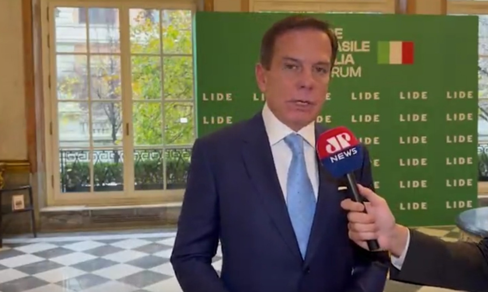 Doria prega normalidade ao comentar prisão de Bolsonaro: ‘A vida continua’