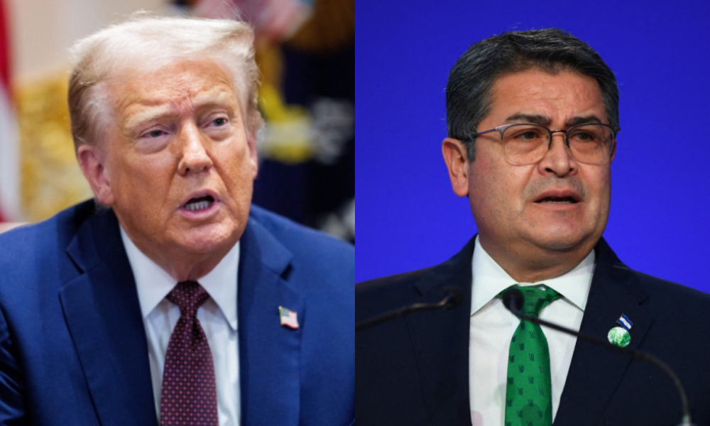 Presidente dos EUA, Donald Trump, anuncia indulto ao ex-presidente de Honduras, Juan Orlando Hernández (2014 - 2022)