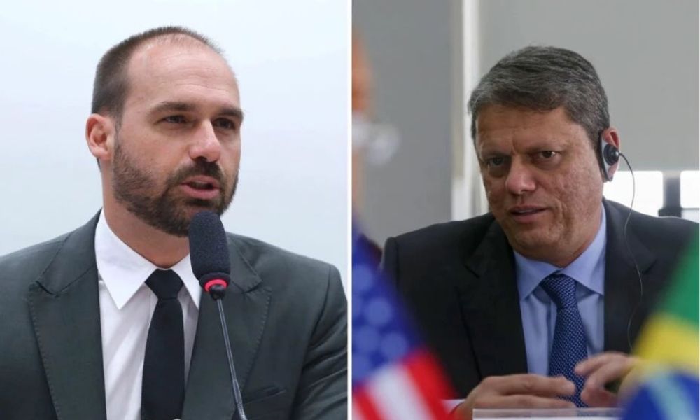 eduardo bolsonaro e tarcisio de freitas