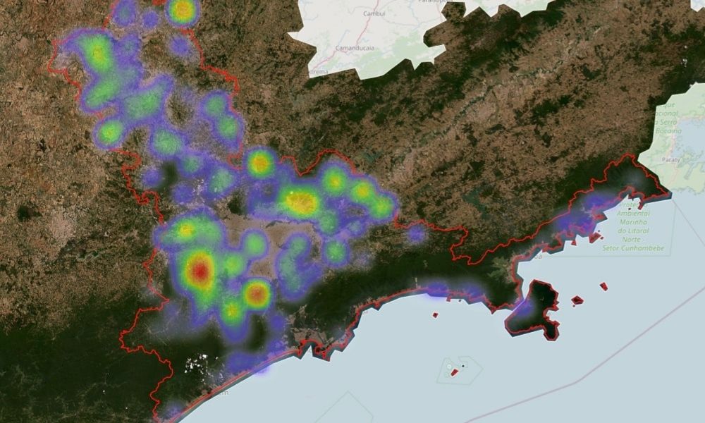 monitoramente por satelite de sp