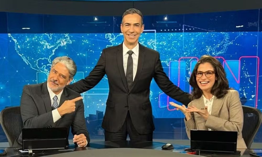 william bonner, cesar tralli e eenata vasconcelos