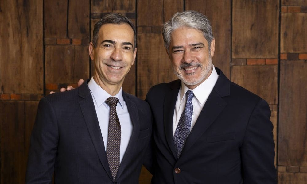 william bonner e cesar tralli