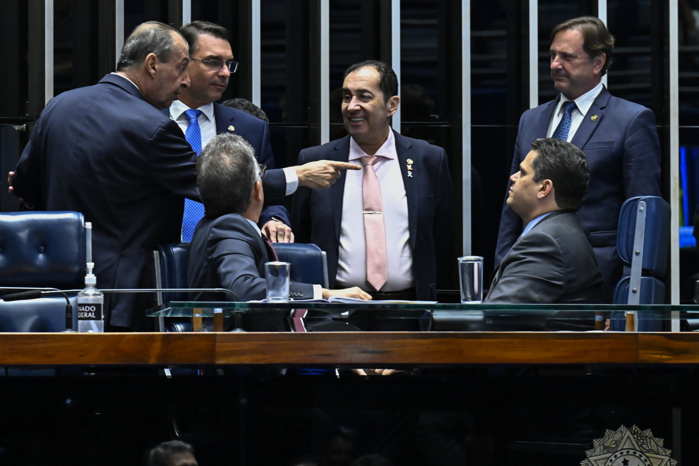 Flávio Bolsonaro se reúne pela 1ª vez com Centrão após ser anunciado como candidato à Presidência