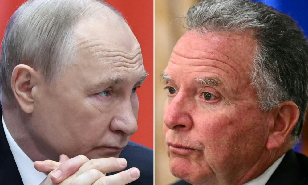 Putin receberá enviado de Trump nesta terça-feira