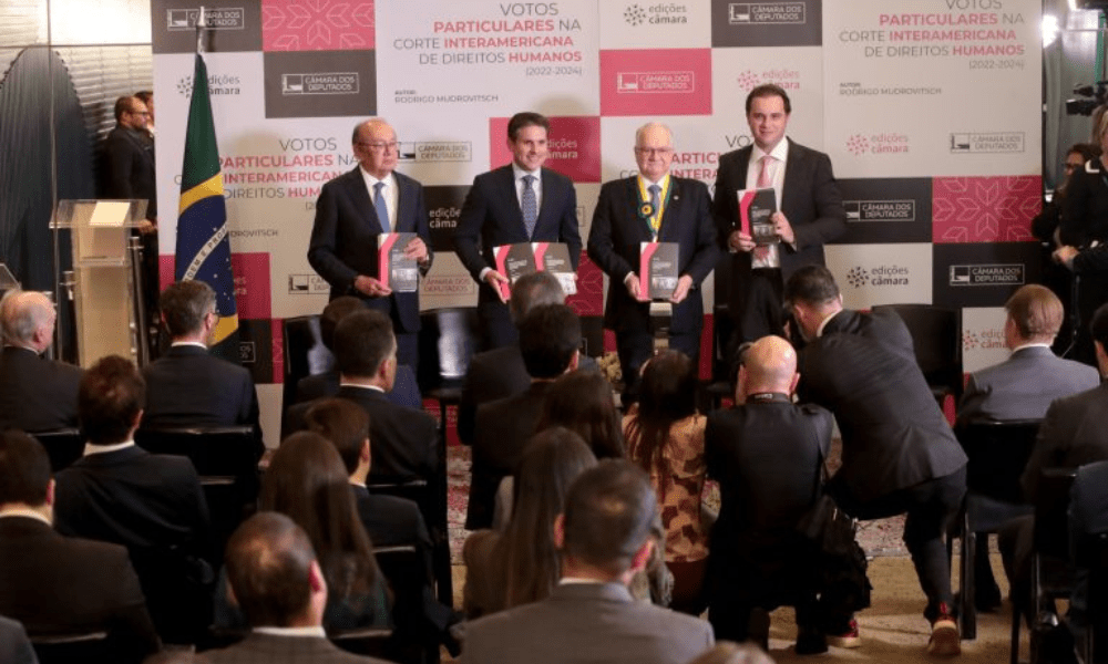 Presidente da Câmara dos Deputados participa do lançamento do livro 'Votos Particulares na Corte Interamericana de Direitos Humanos', de Rodrigo Mudrovitsch