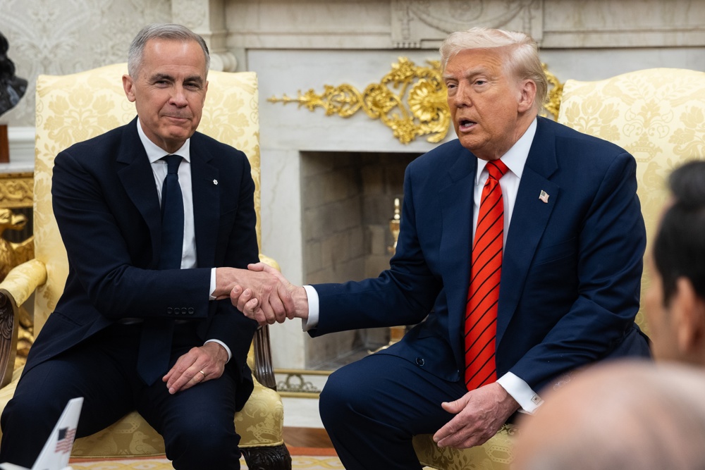 Carney diz que Canadá está comprometido em trabalhar com os EUA para revisar tarifas até 1º de agosto