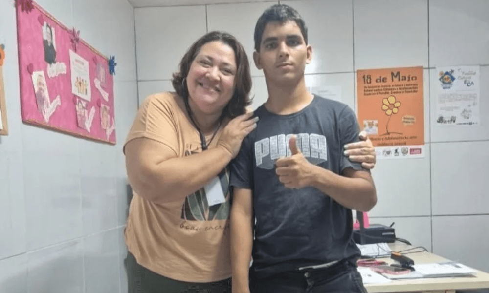 Gerson foi atendido pela conselheira Verônica desde os 10 anos Foto: Reprodução/@paulogermano.com.br/Instagram