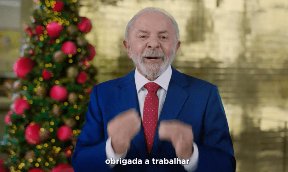 Em mensagem de Natal, Lula volta a defender o fim da escala 6×1