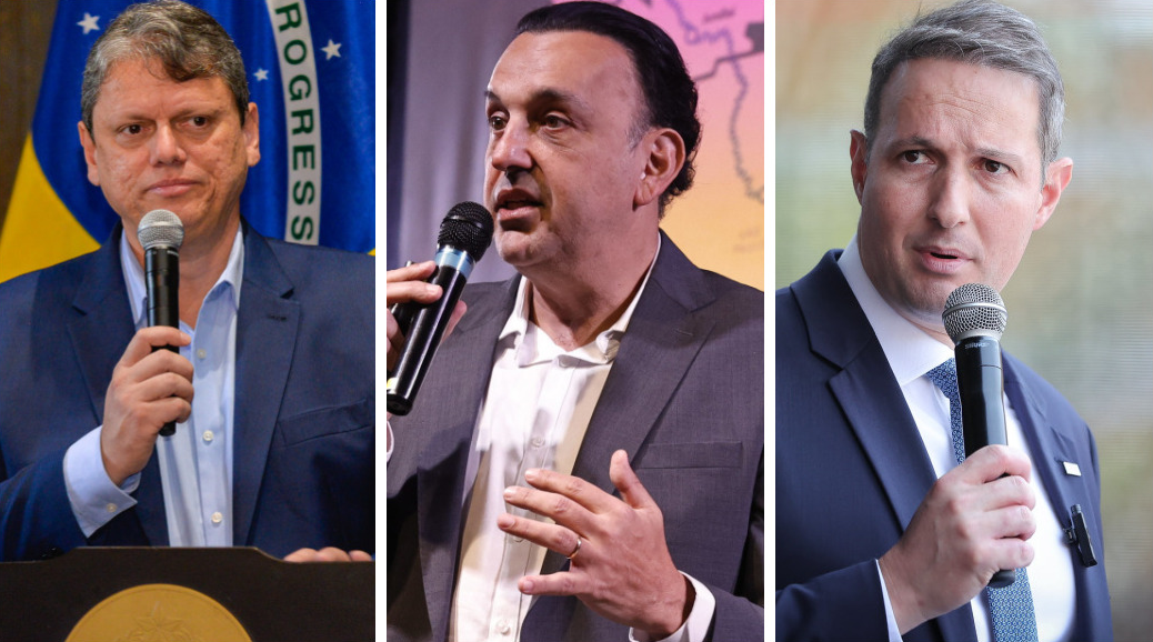 Pré-campanha: Tarcísio, Ramuth e Derrite em conversas com mesmo marqueteiro