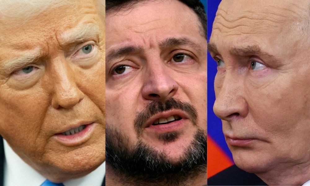 Trump conversa com Putin por telefone antes de reunião com Zelensky