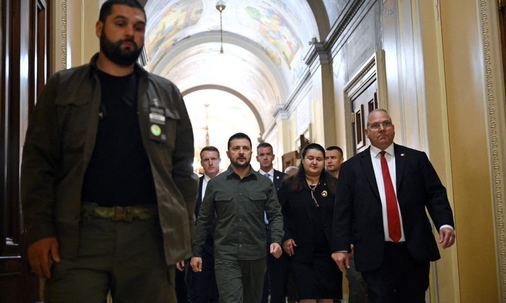 zelensky e aliados
