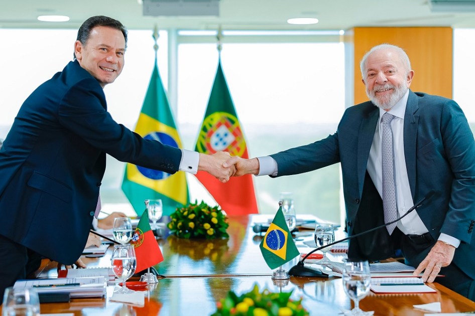 Lula e Luís Montenegro