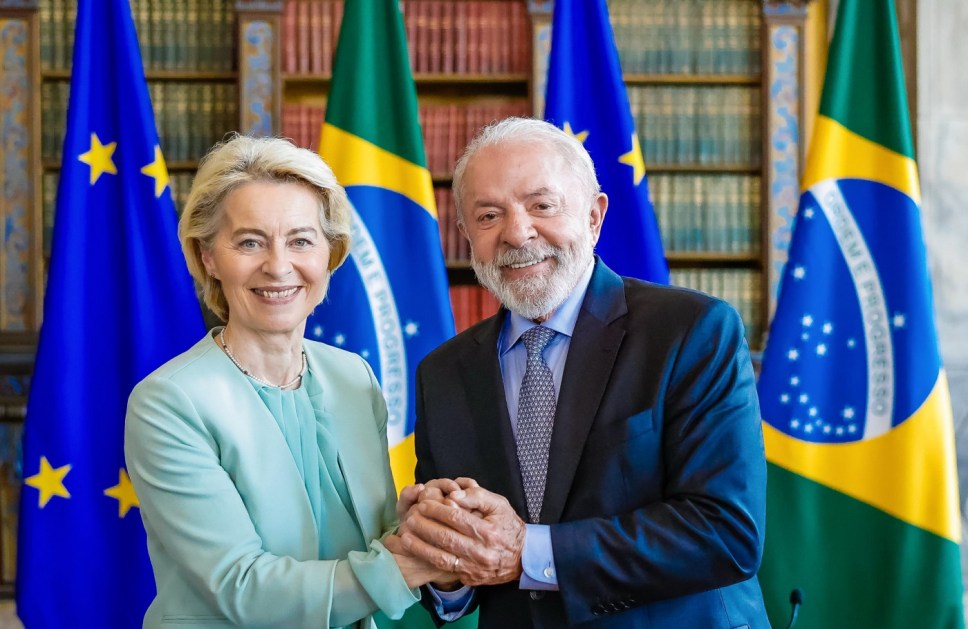 Ursula von der Leyen e Lula