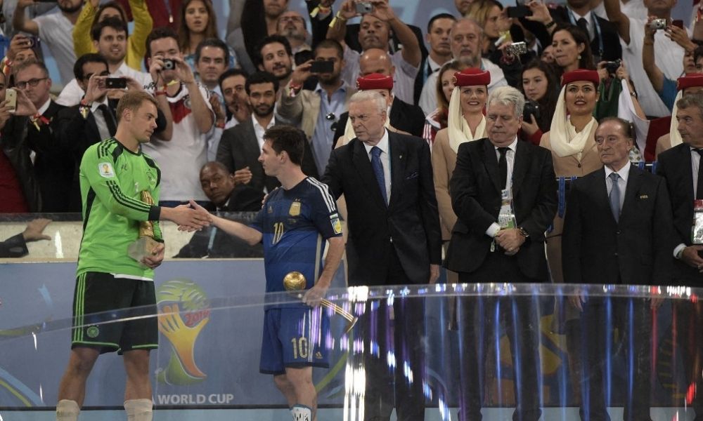 Alemanha e Argentina fizeram a final que mais se repetiu em Copas
