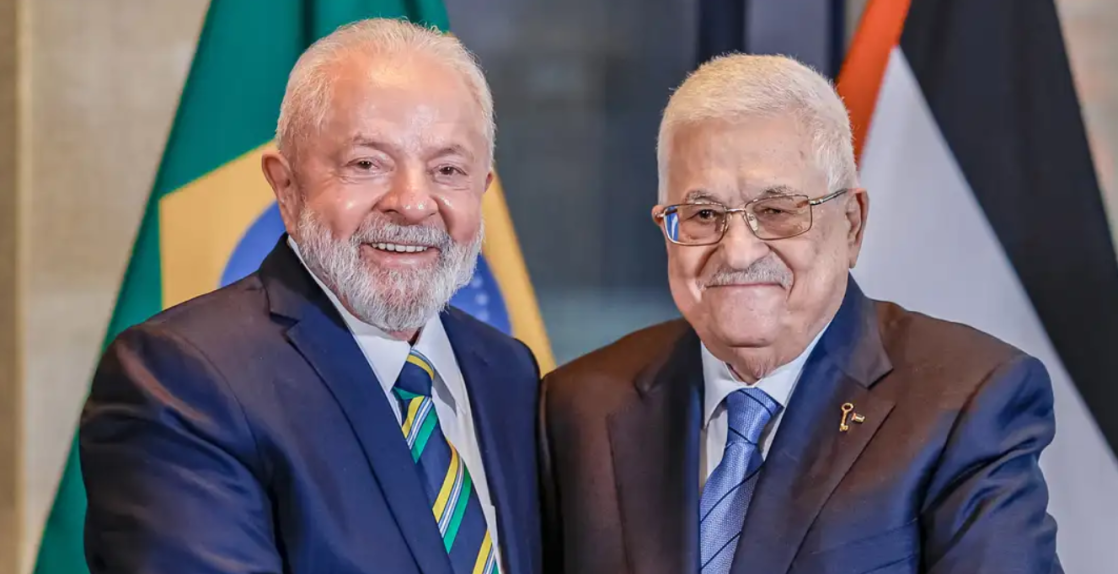 Lula e Abbas