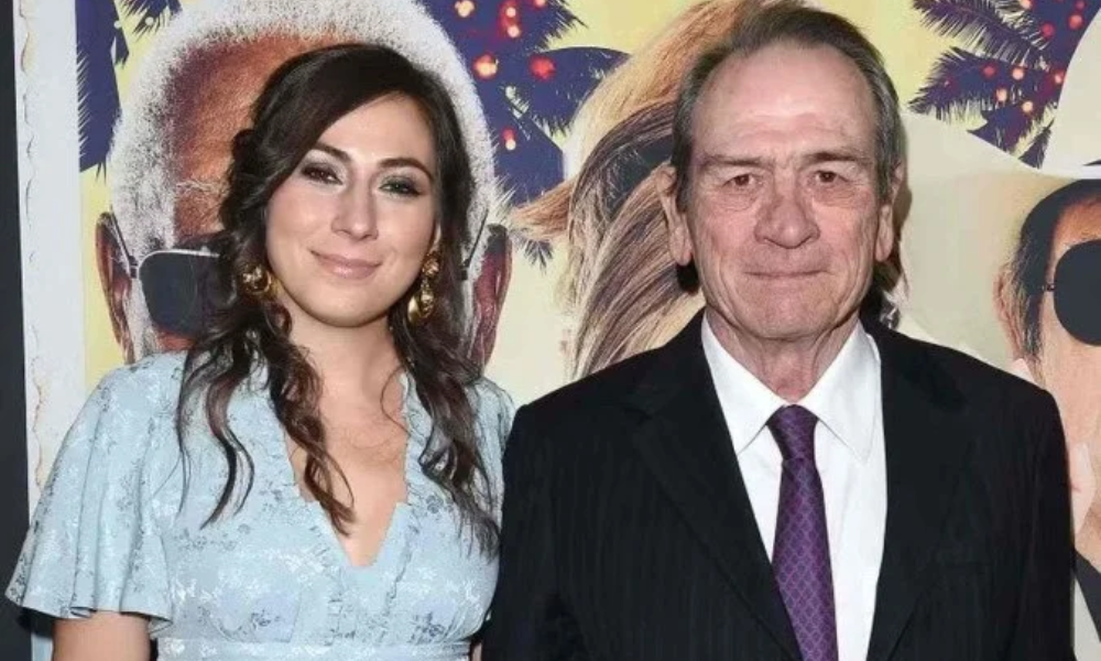 Victoria Jones e Tommy Lee Jones - (crédito: Axelle/Bauer-Griffin/FilmMagic)