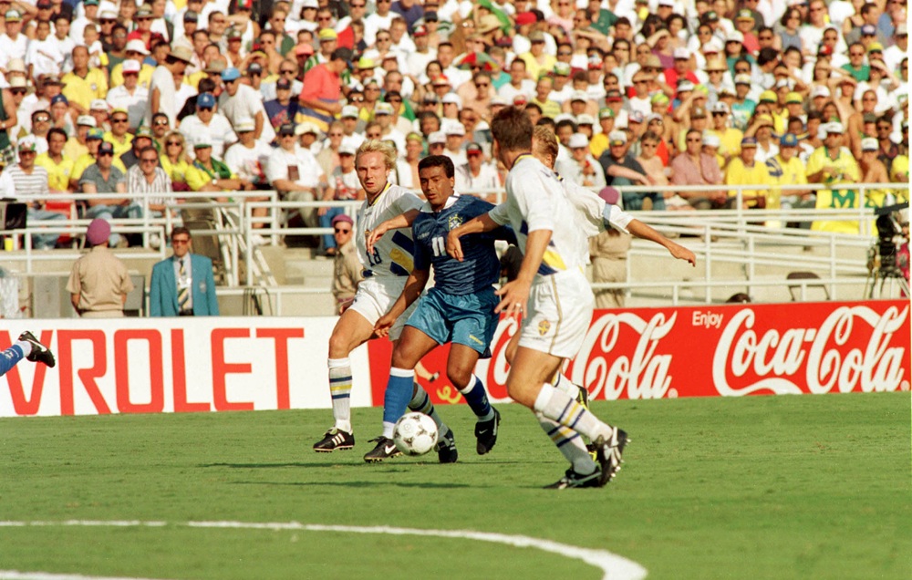 A Suécia é a seleção que o Brasil mais enfrentou na história das Copas