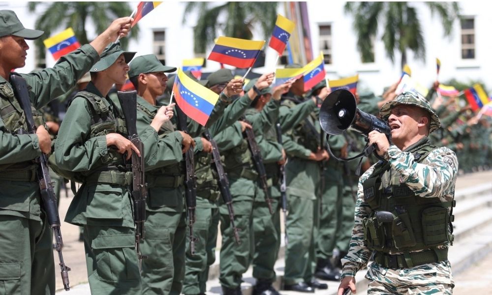 venezuela treinamento militar