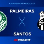 Palmeiras x Santos: confira a transmissão da Jovem Pan ao vivo