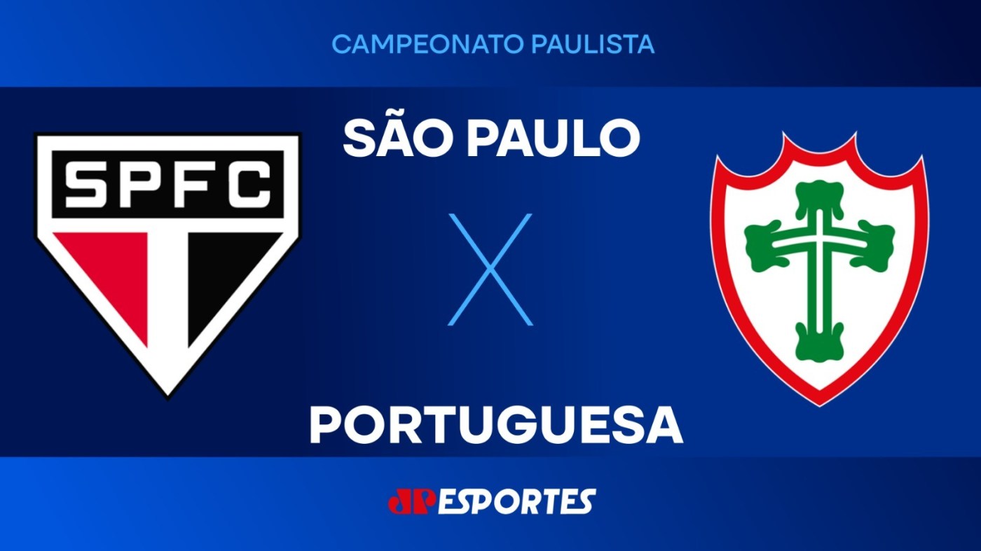 São Paulo x Portuguesa: Confira ao vivo a transmissão da Jovem Pan