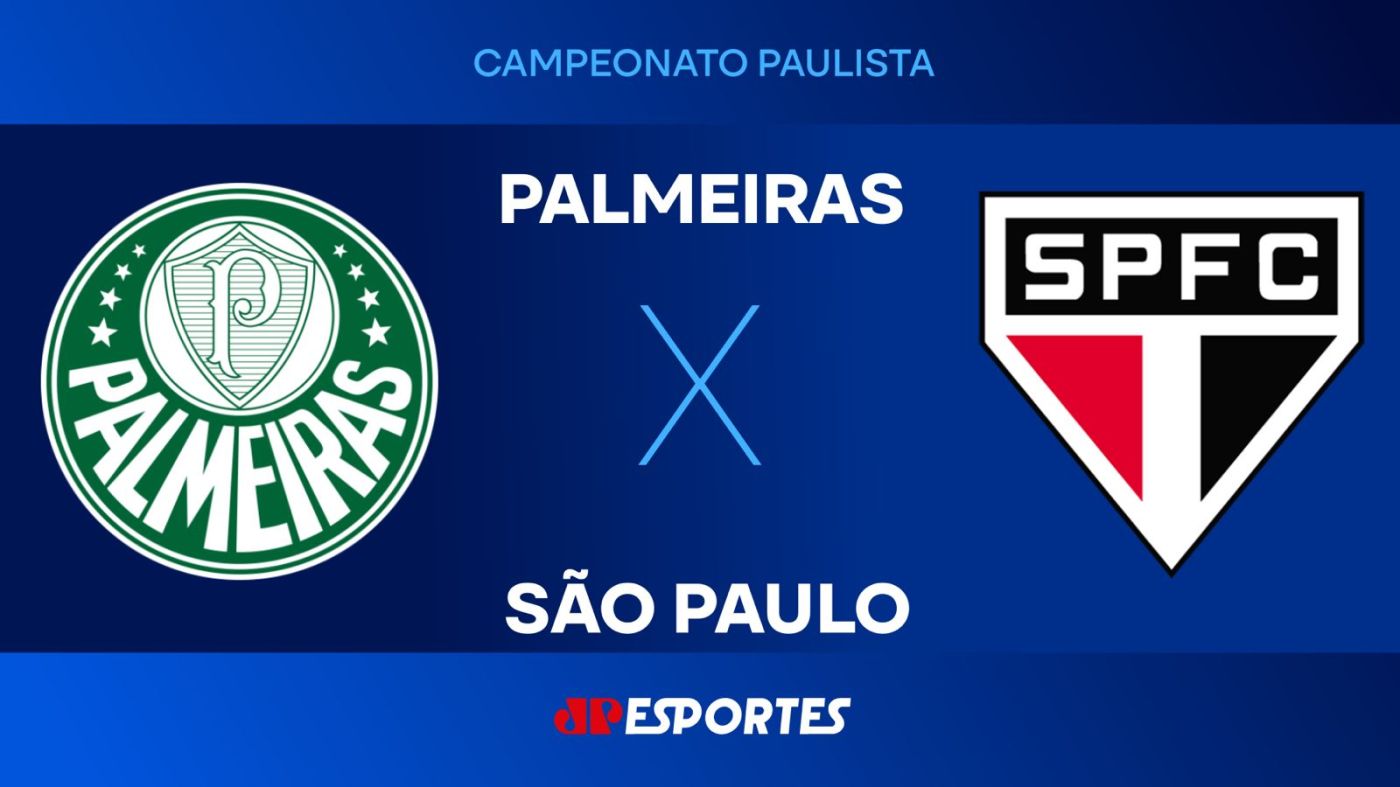Palmeiras x São Paulo: confira a transmissão da Jovem Pan ao vivo