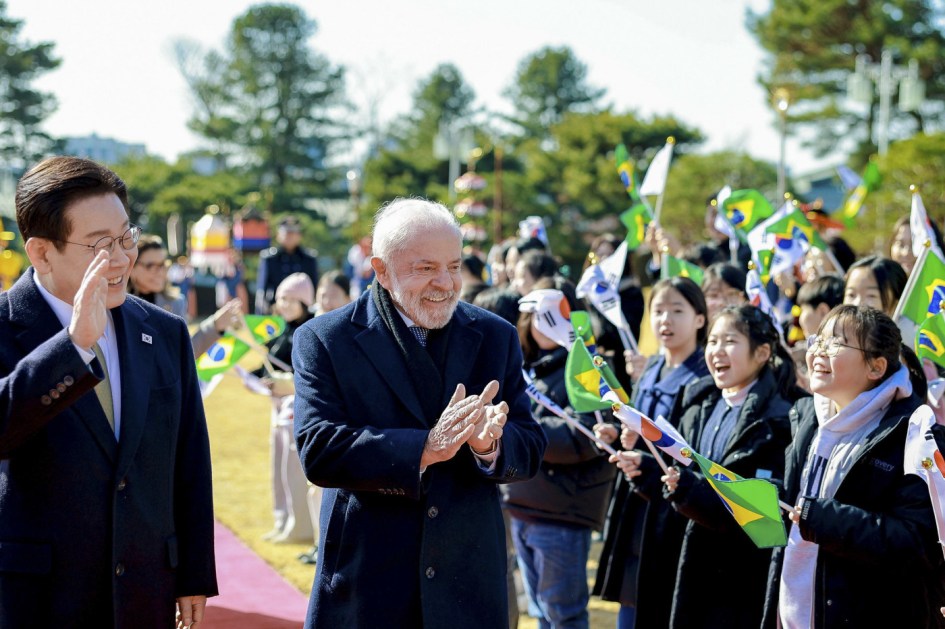 23.02.2026 - Presidente da República, Luiz Inácio Lula da Silva, durante reunião privada com o Presidente da República da Coreia