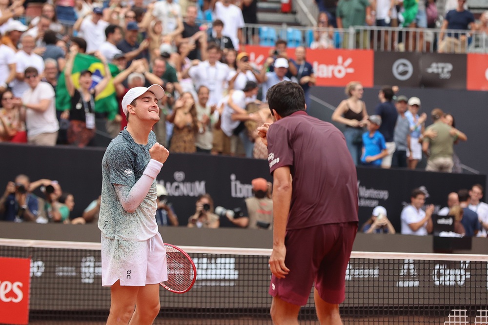 João Fonseca e Melo são campeões do Rio Open em jogo definido no tiebreak