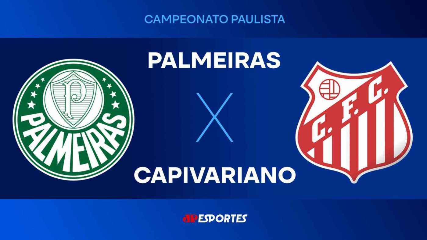 Palmeiras x Capivariano: confira a transmissão da Jovem Pan ao vivo