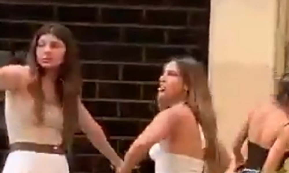 Argentina imitando macaco no RIo de Janeiro