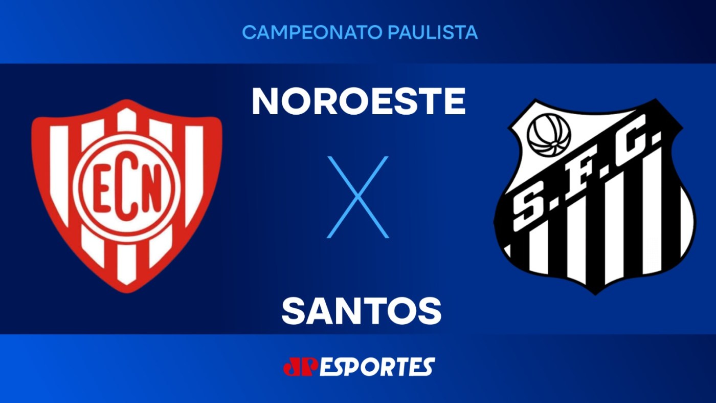 Noroeste x Santos: confira a transmissão da Jovem Pan ao vivo