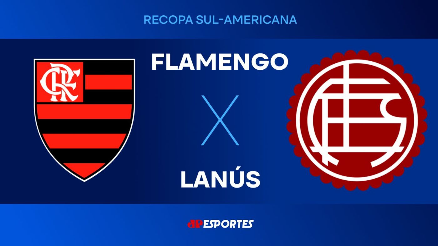 Flamengo x Lanús: confira a transmissão da Jovem Pan ao vivo