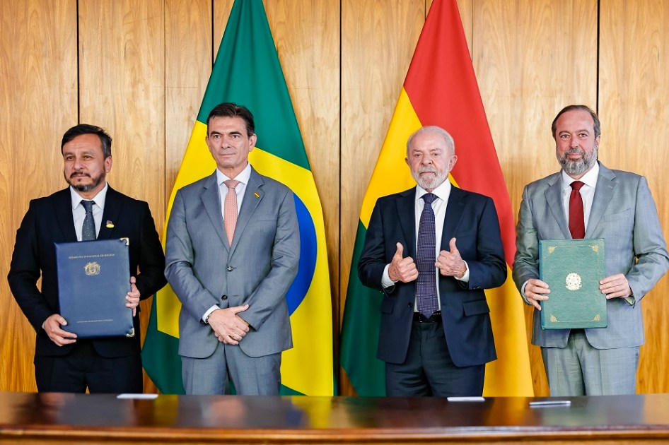 Lula e presidente da Bolívia
