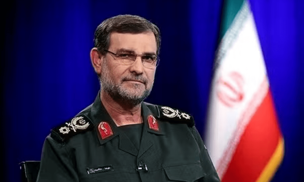 Comandante da Marinha da Guarda Revolucionária do Irã, Alireza Tangsiri. — Foto: Divulgação/Alireza Tangsiri no X