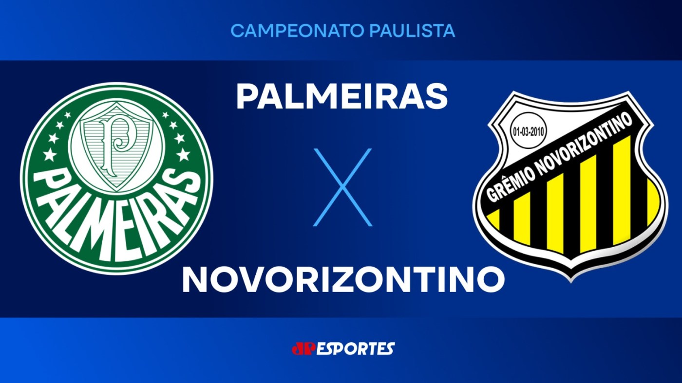 Palmeiras x Novorizontino: confira a transmissão da Jovem Pan ao vivo