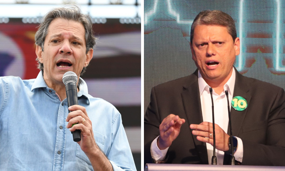 Coordenador de Haddad atribui vantagem de Tarcísio ao ritmo da pré-campanha