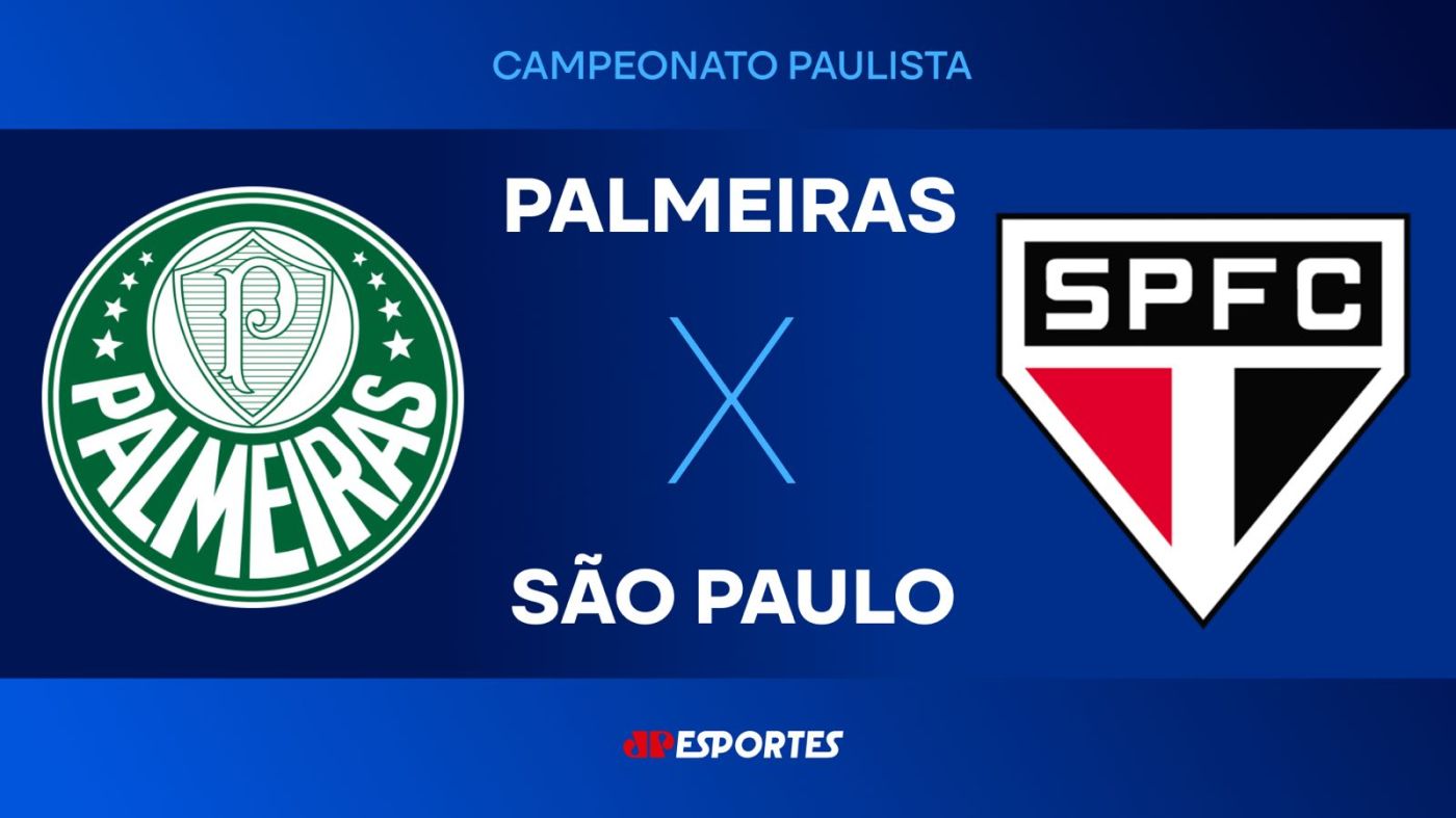 Palmeiras x São Paulo: confira a transmissão da Jovem Pan ao vivo
