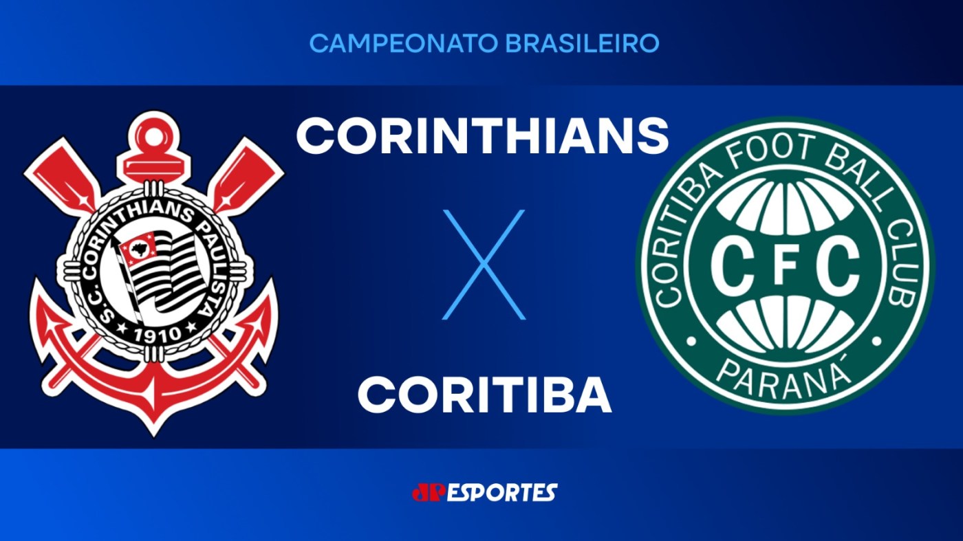 Corinthians x Coritiba: assista ao vivo a transmissão da Jovem Pan