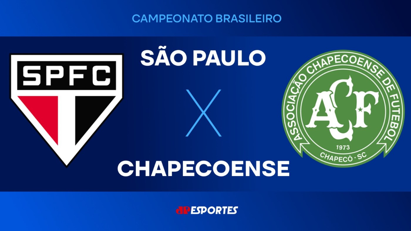São Paulo x Chapecoense: assista ao vivo a transmissão da Jovem Pan
