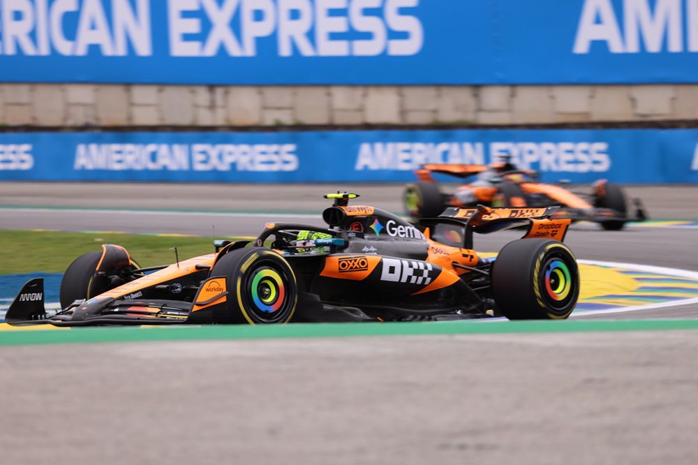Norris vence em São Paulo e se aproxima de título na F1; Bortoleto não termina primeira volta