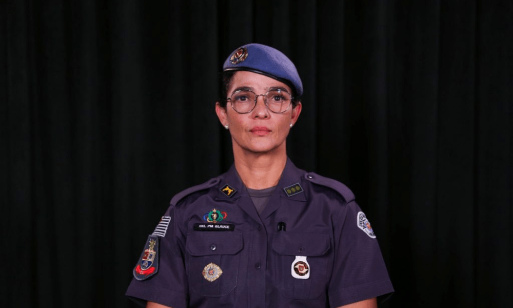 Glauce Anselmo Cavalli, primeira mulher a comandar a PM de SP em 200 anos