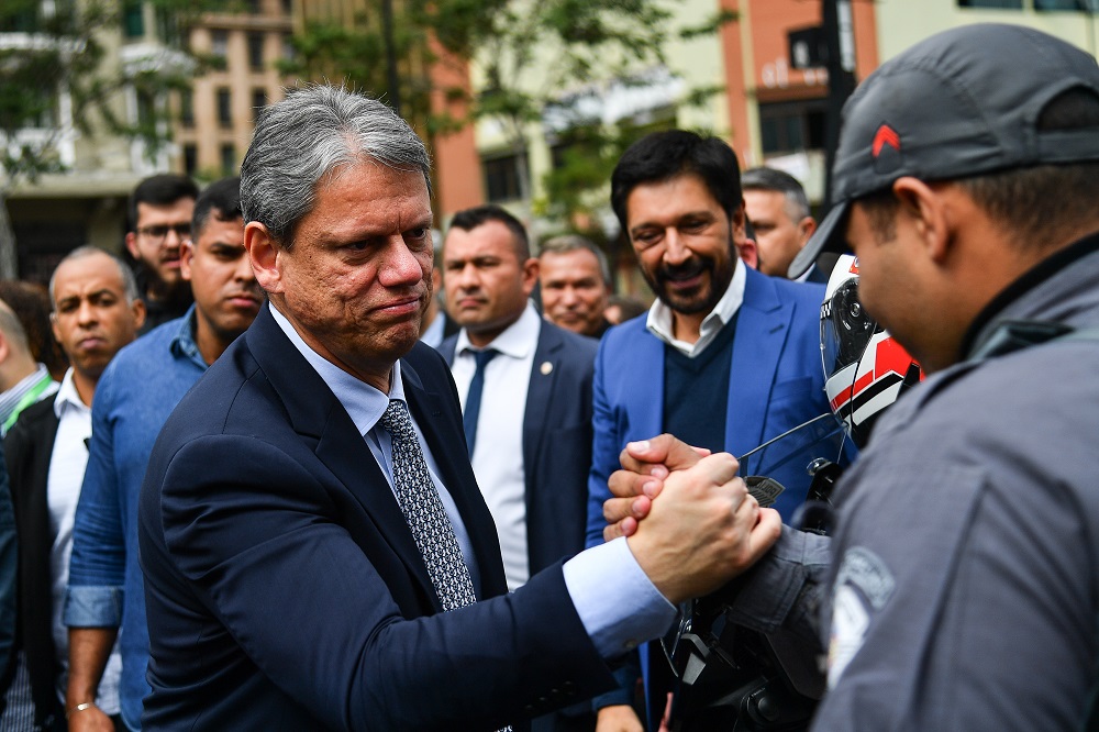 ‘Com todo respeito a Caiado, Zema e Ratinho, Tarcísio é inspiração’, diz Nunes