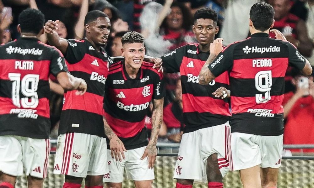 Jogadores do Flamengo