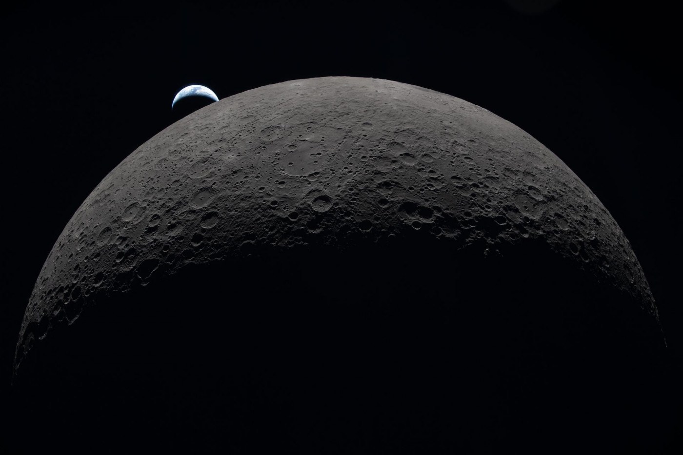 Missão Artemis II: Nasa divulga fotos do lado oculto da Lua