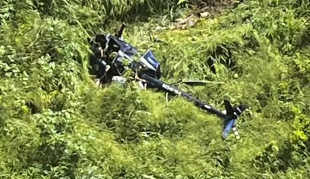 Queda de helicóptero em Campina Grande