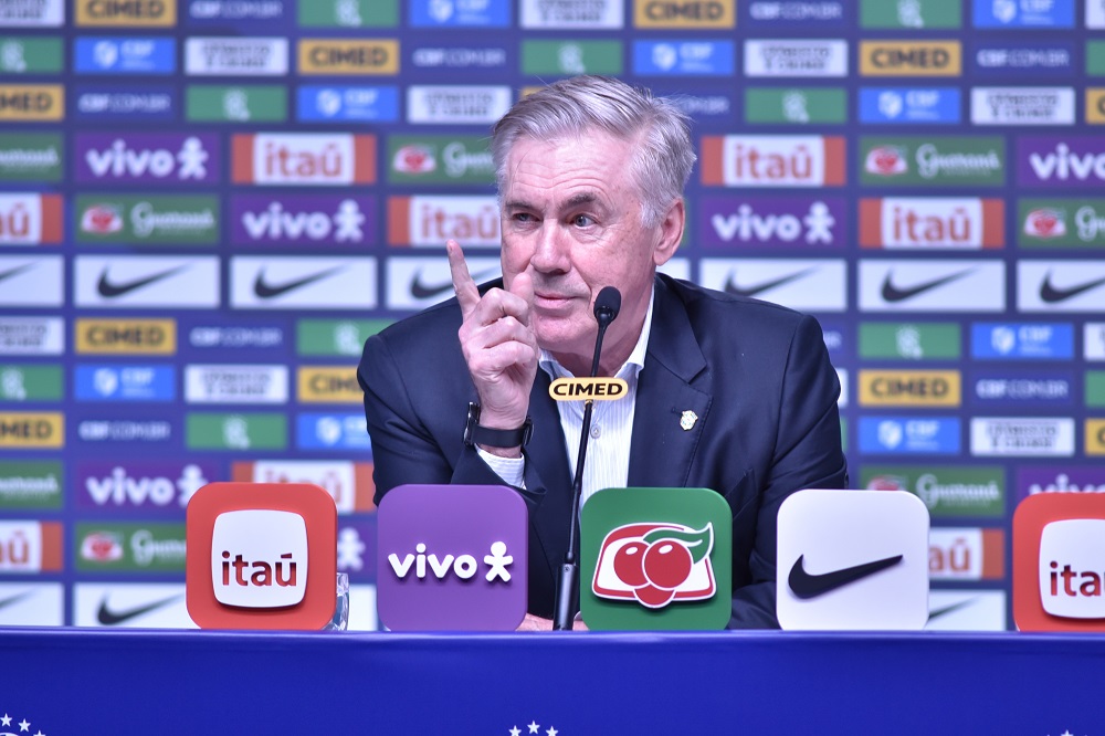 Sem Neymar, Ancelotti aposta em novidades para amistosos contra europeus