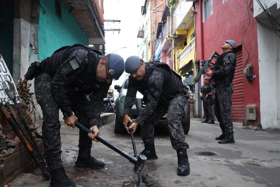 PM em Paraisópolis