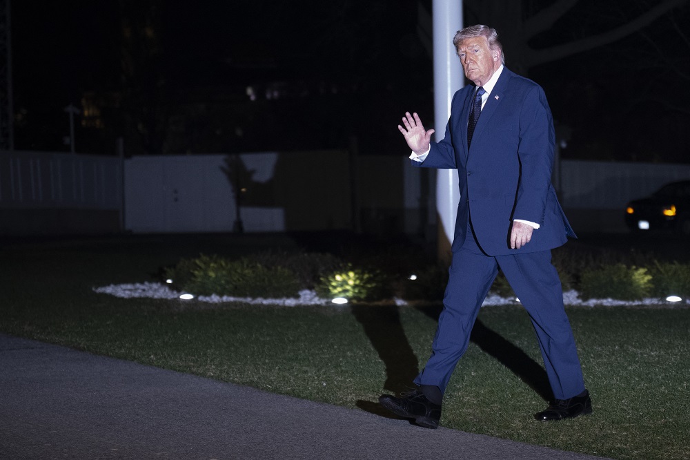 Trump estava na Casa Branca no momento dos disparos